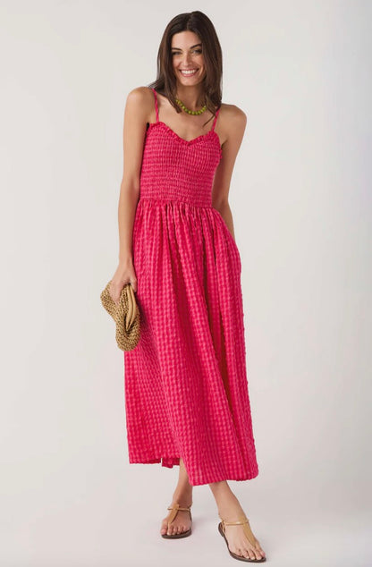 Gingham Cherry Dress