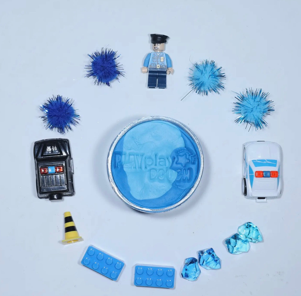Police Play dough