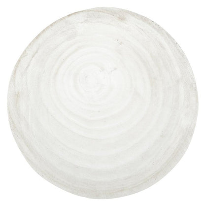 Paulownia Medium White Bowl
