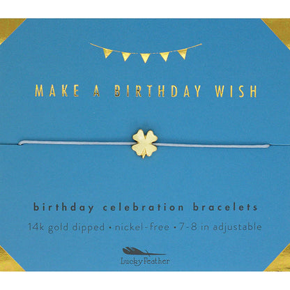 Birthday Celebration Bracelet Gold Birthday - Wish