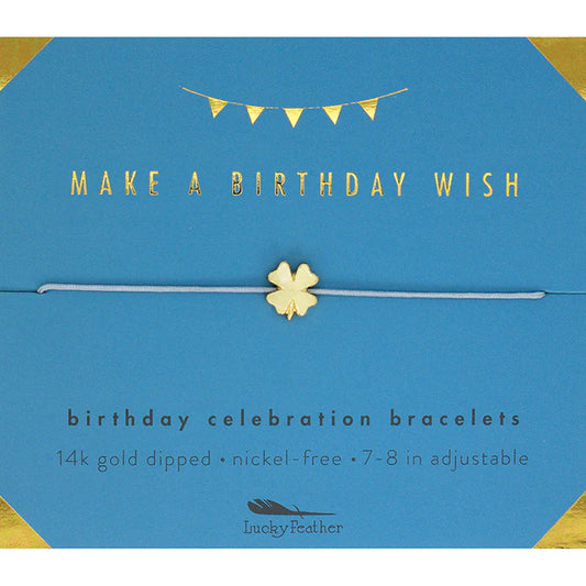 Birthday Celebration Bracelet Gold Birthday - Wish