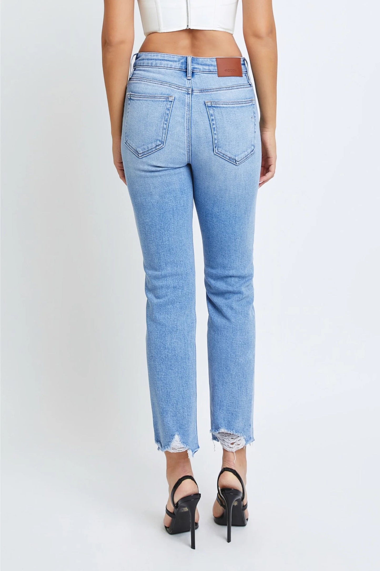 Quinn Crop Cigarette Skinny
