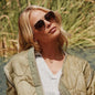 Jordan, Espresso Tort Brown Gradient Polarized Sunglasses