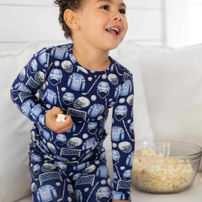 Hockey Toddler PJ/ Lounge Set