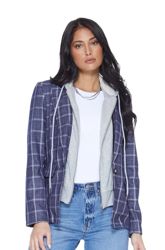 Hooded Helen Blazer