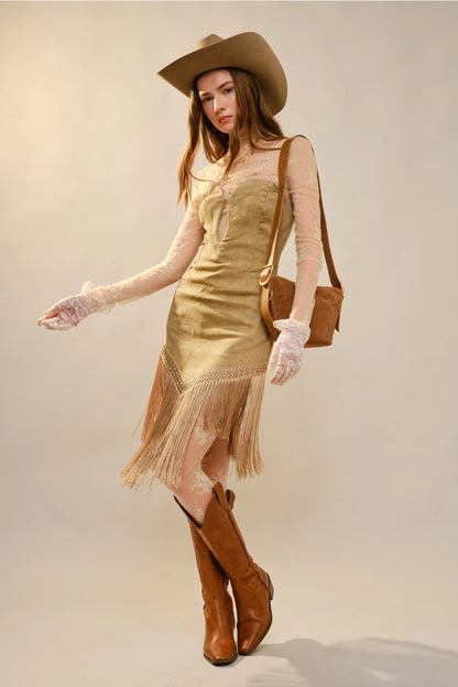 Western Fringe Dress