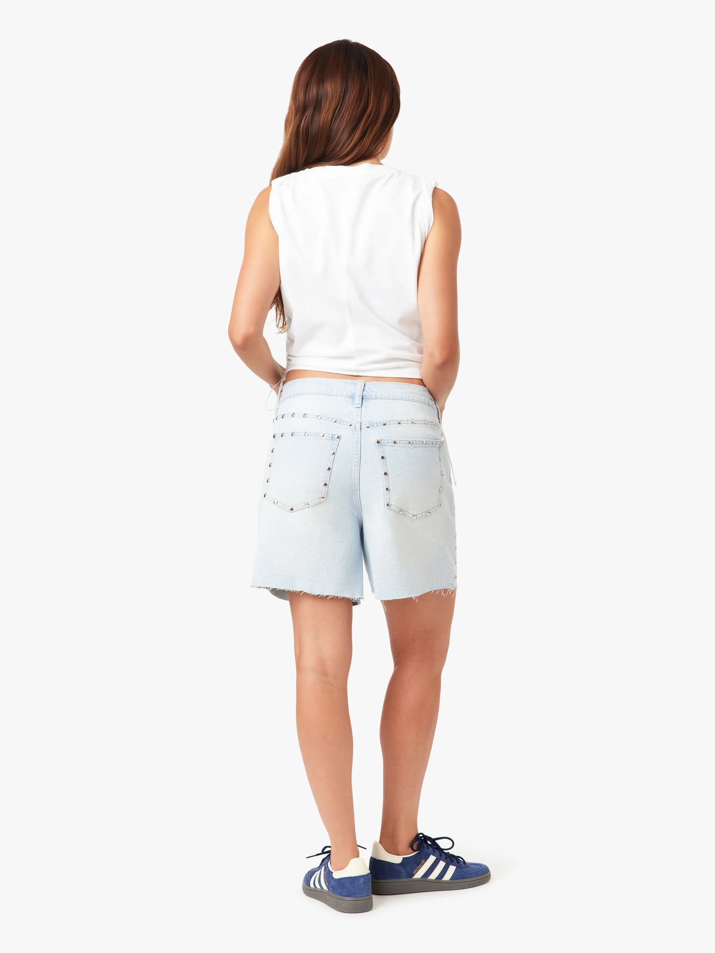 Kenni Baggy Studded Shorts