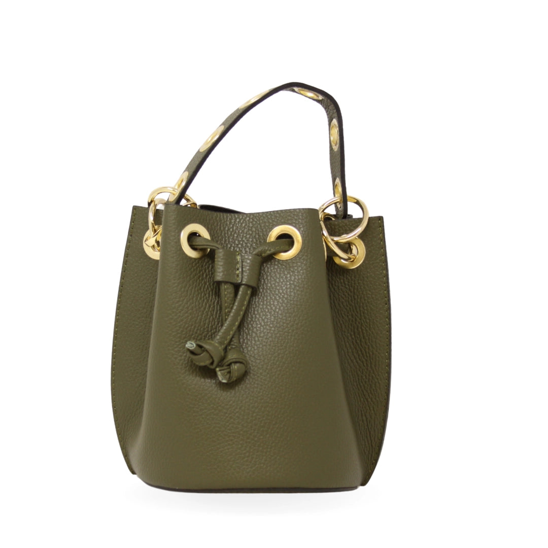 Olive Bucket Purse