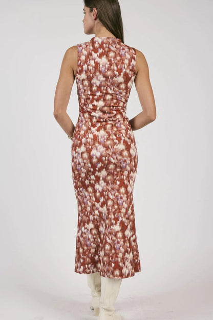 Twilight High Neck Knit Maxi