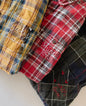 With Love Stitched Green Flannel