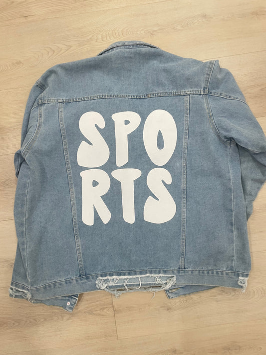 Sports Denim Jacket