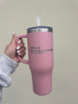 The Real Housewives 40oz Tumbler Matte Blush Rose - Placentia