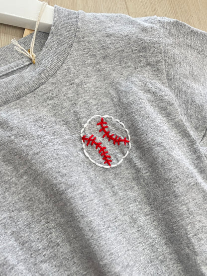 Baseball Stitched Kids Tee