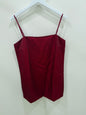 Burgundy Tank Dress