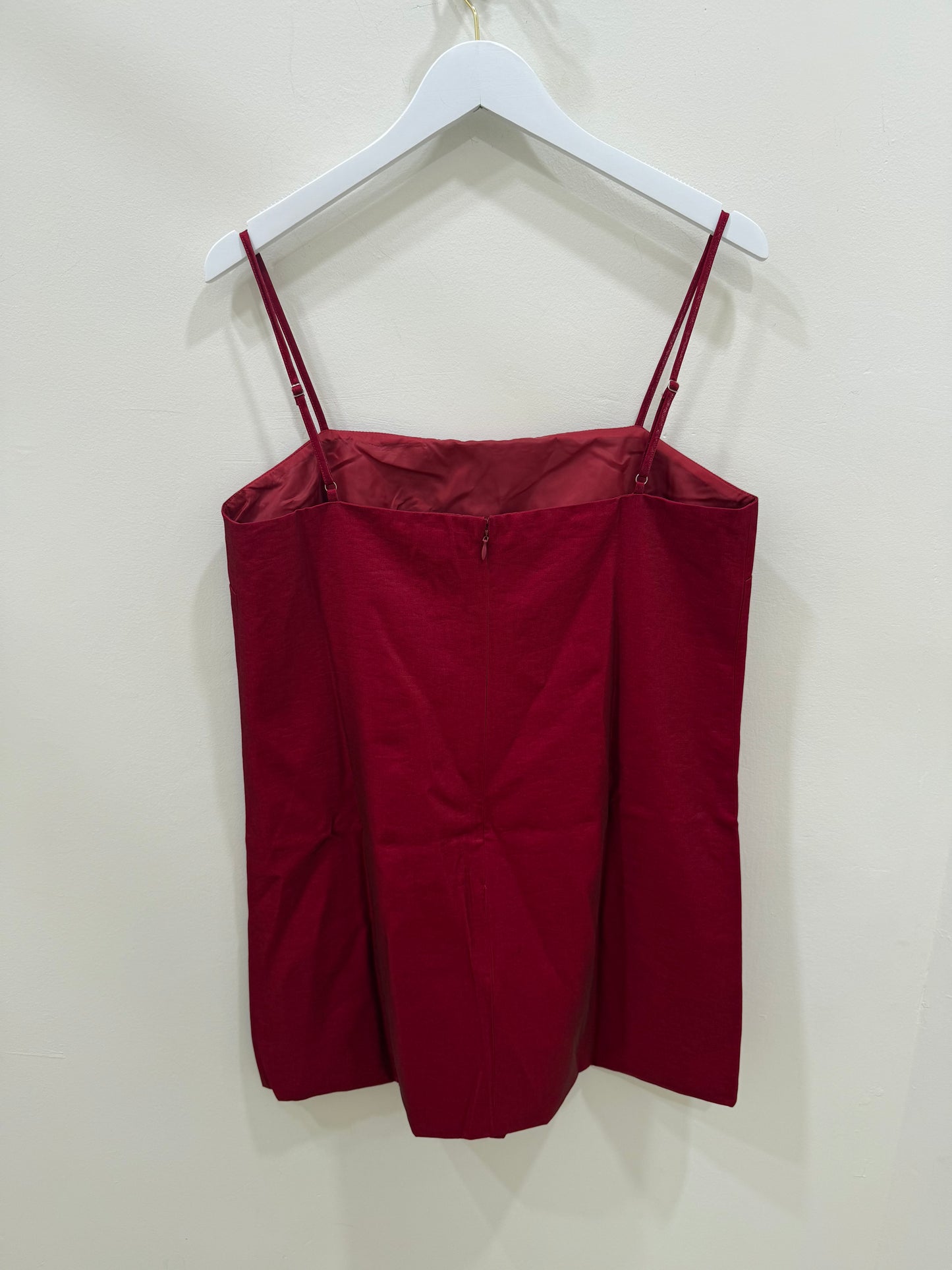 Burgundy Tank Dress