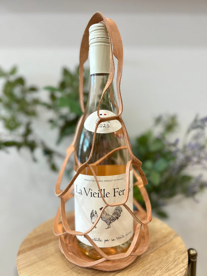 Leather Wine Holder