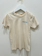 Wave Stitched Kids Off White Tee