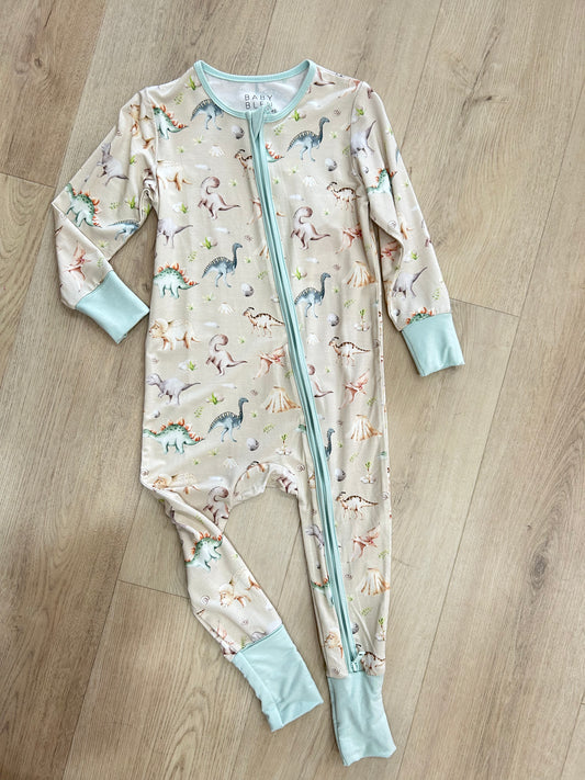 Two-Way Zipper one piece Dino Den