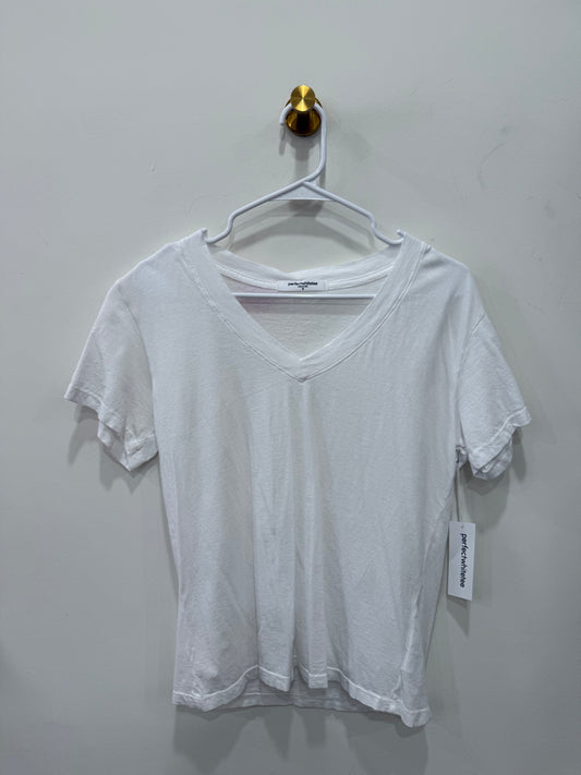 Hendrix V-Neck Tee White