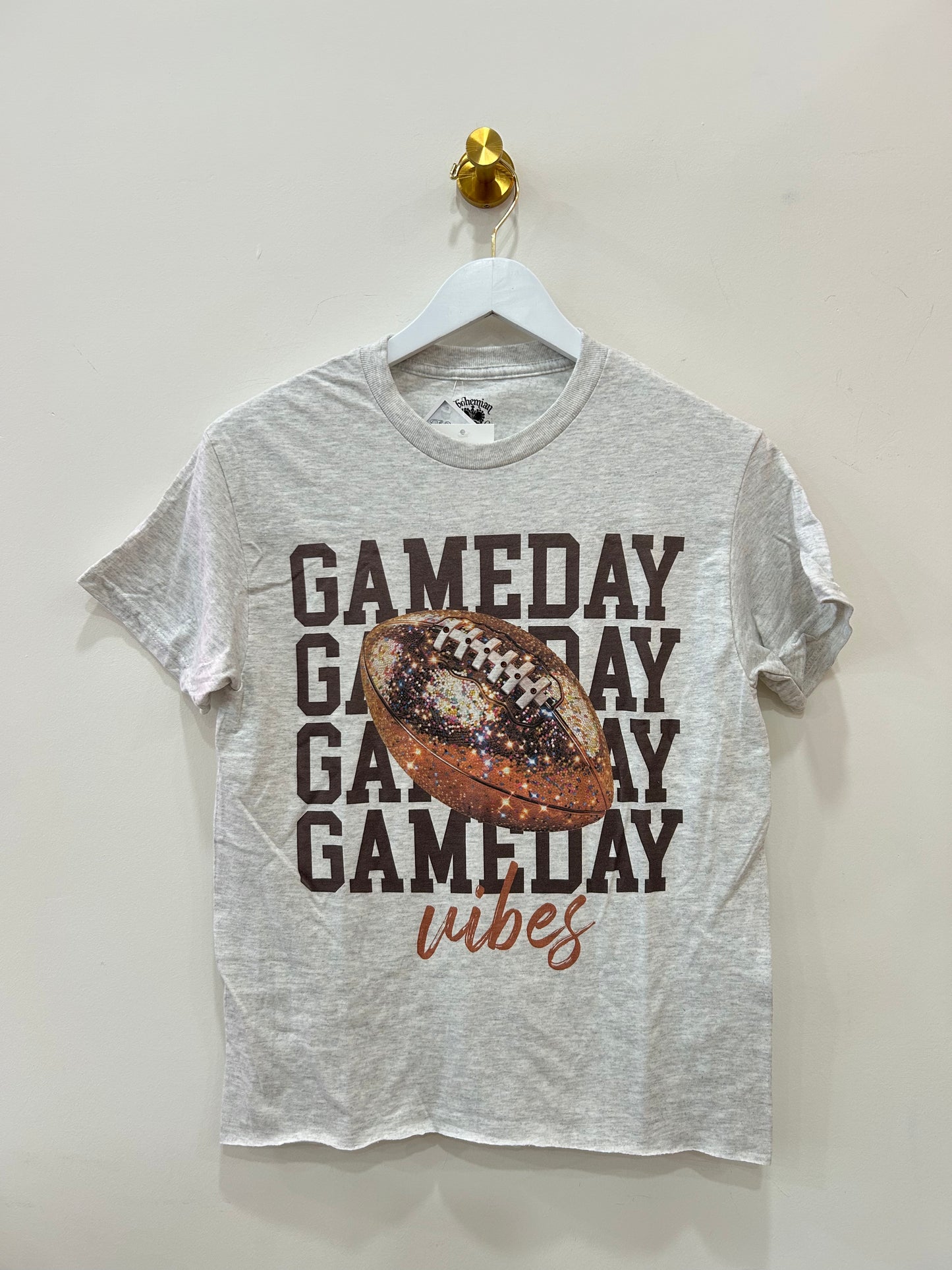 Gameday Tee, Ash w/ Stones