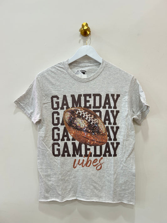 Gameday Tee, Ash w/ Stones