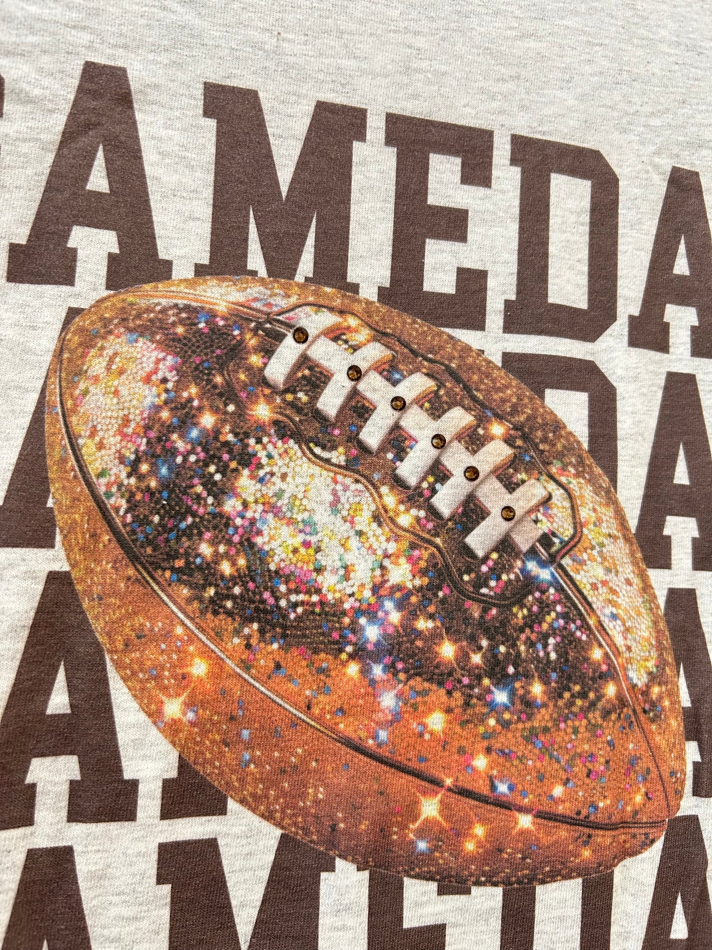 Gameday Tee, Ash w/ Stones