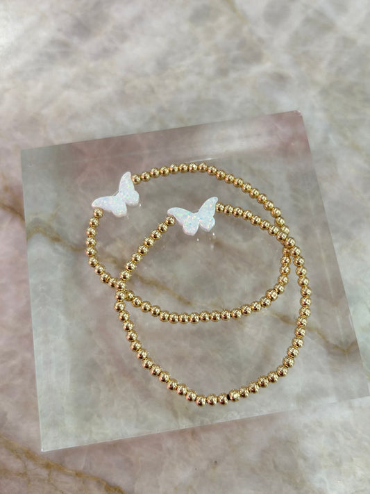 Kids Butterfly Bracelet 5.75"