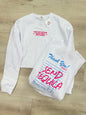 Send Tequila Cropped Sweatshirt