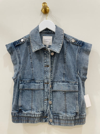 Strong Shoulder Vest, Ocean