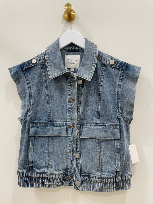 Strong Shoulder Vest, Ocean