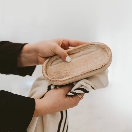 Small Wood Tray, rustic wood