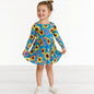Sunflower Fields Twirl Dress