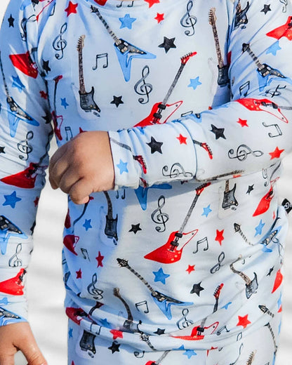 Toddler Lounge PJ Set - Axel Rockstar