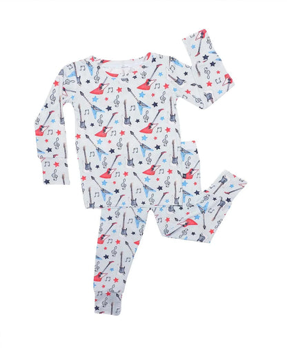 Toddler Lounge PJ Set - Axel Rockstar