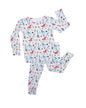 Toddler Lounge PJ Set - Axel Rockstar