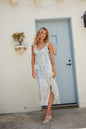 Simone Ruffle Midi Dress