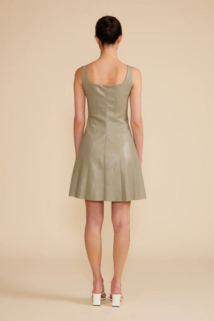 Misty Skater Dress Sage