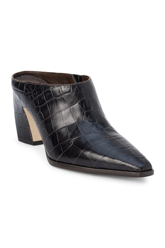 McCarthy Espresso Croc Mule