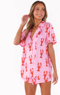 Sunday Morning Pj Set - Pink Lobster