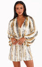 Wear Me Out Dress Champagne Sequins