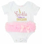 Sparkle Unicorn Ruffle Onesie