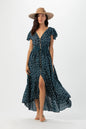 New Moon Maxi Dress, daisy sea