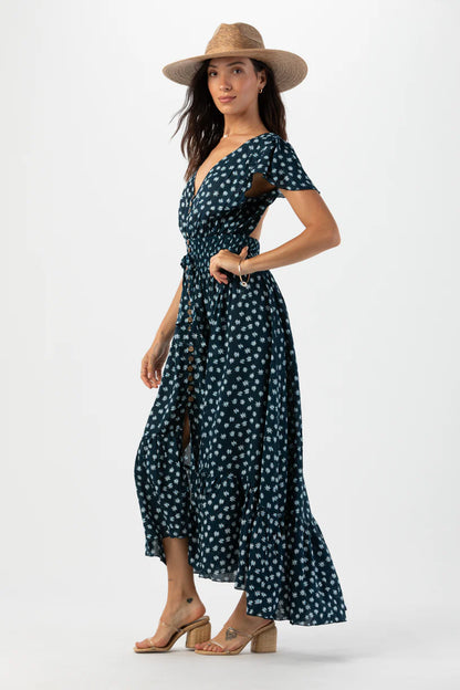 New Moon Maxi Dress, daisy sea