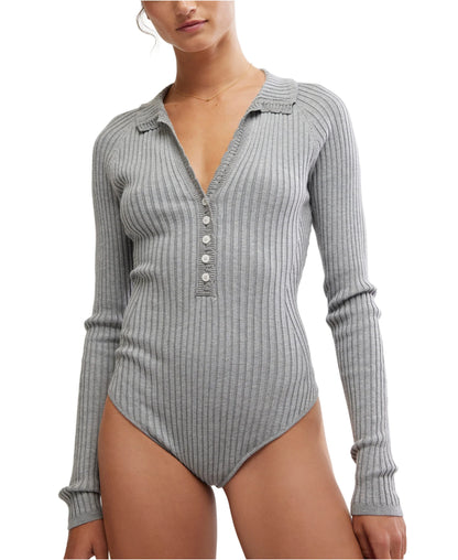 Ready For It Bodysuit Grey