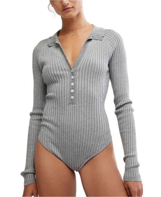 Ready For It Bodysuit Grey