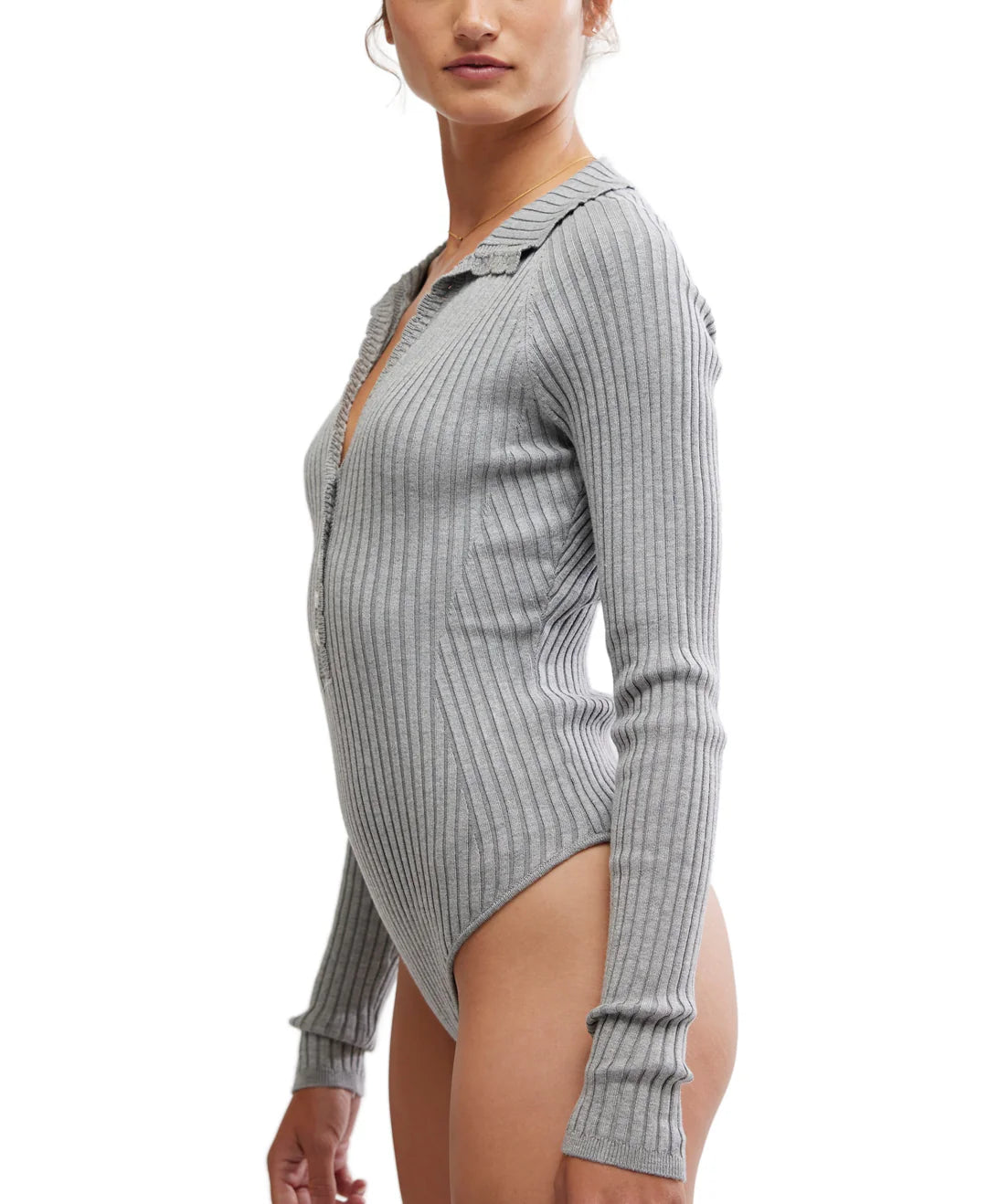 Ready For It Bodysuit Grey