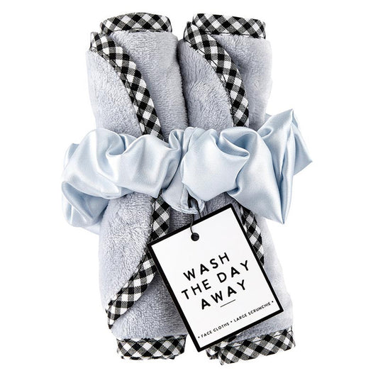 Face Cloth & Scrunchie Set - Coastal