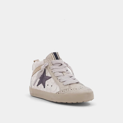 Paulina Toddler Sneakers- taupe croc