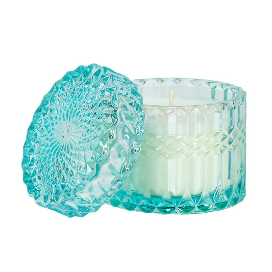 Petite Shimmer Candle 8oz, Tropical Breeze