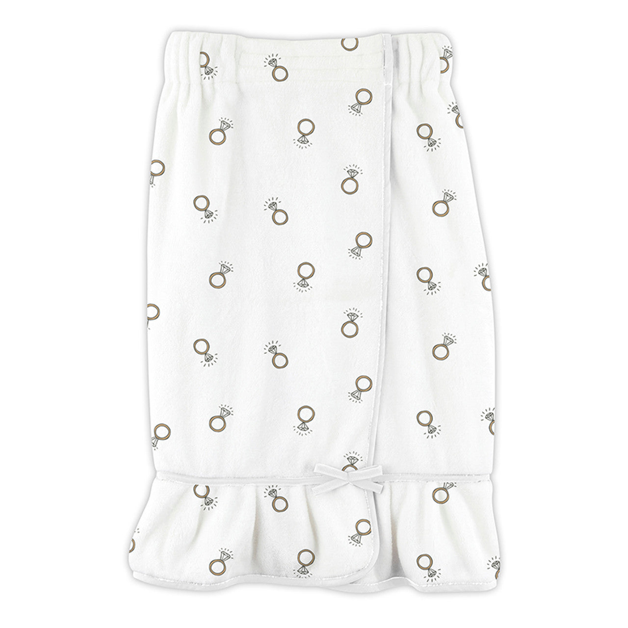 Spa Wrap - White Rings